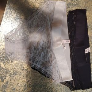 NWT Victoria's Secret set of 2 Lace panties XLARGE